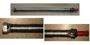 1968-72 A BODY DRIVESHAFT 553210 HEAVY DUTY 1310 55 1/2"